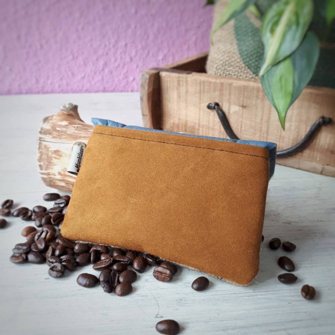 UpcyclingTäschchen Kaffeesack – Bild 2