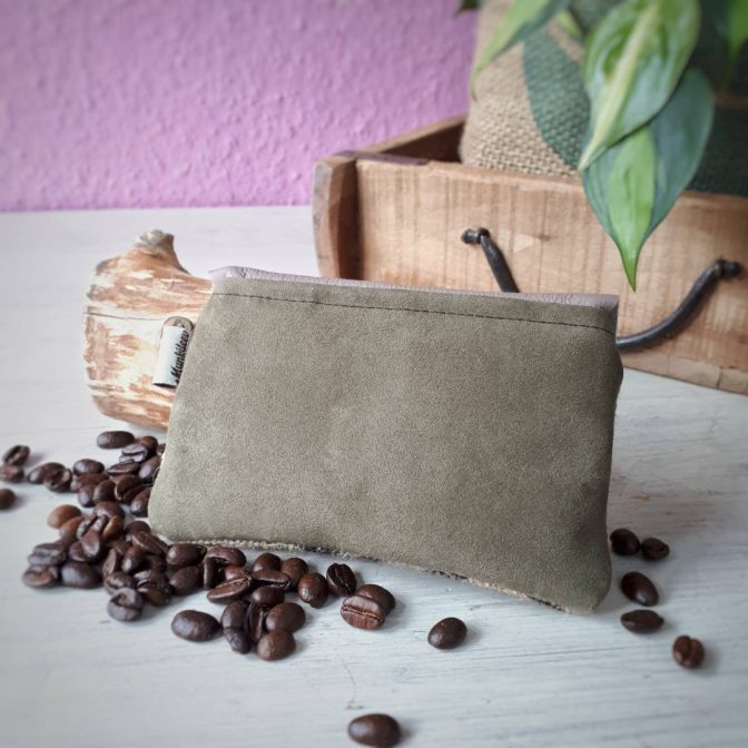 UpcyclingTäschchen Kaffeesack – Bild 2
