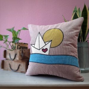 PapierschiffchenKissen