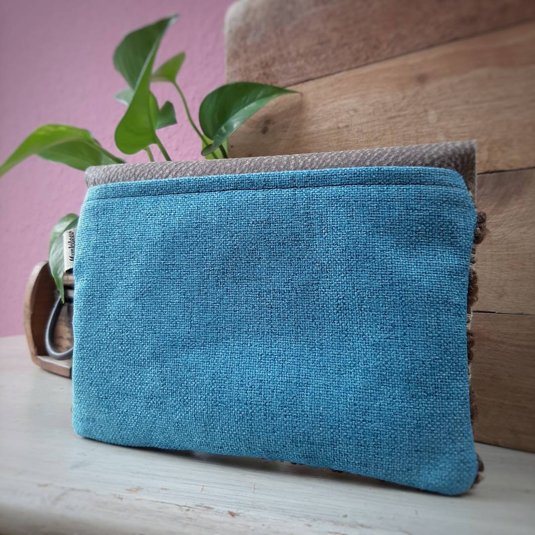 UpcyclingTasche mit Mappenschloss – Bild 2