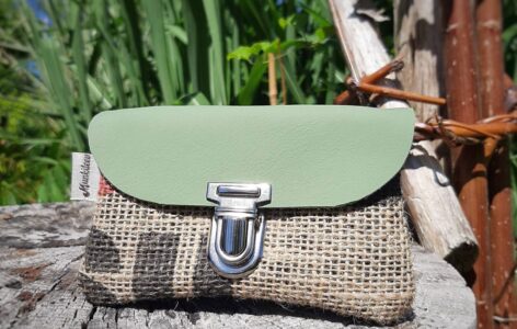 Upcycling-Täschchen Kaffeesack