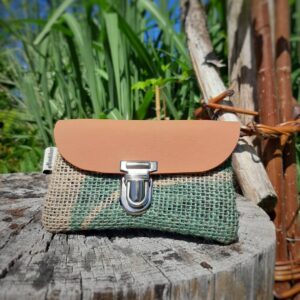 Upcycling-Täschchen Kaffeesack
