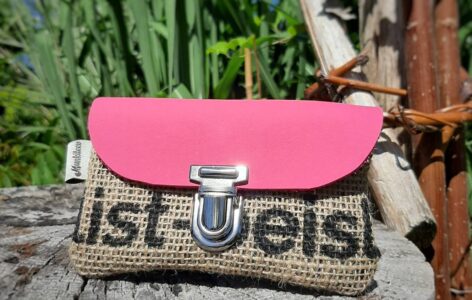 Upcycling-Täschchen Kaffeesack